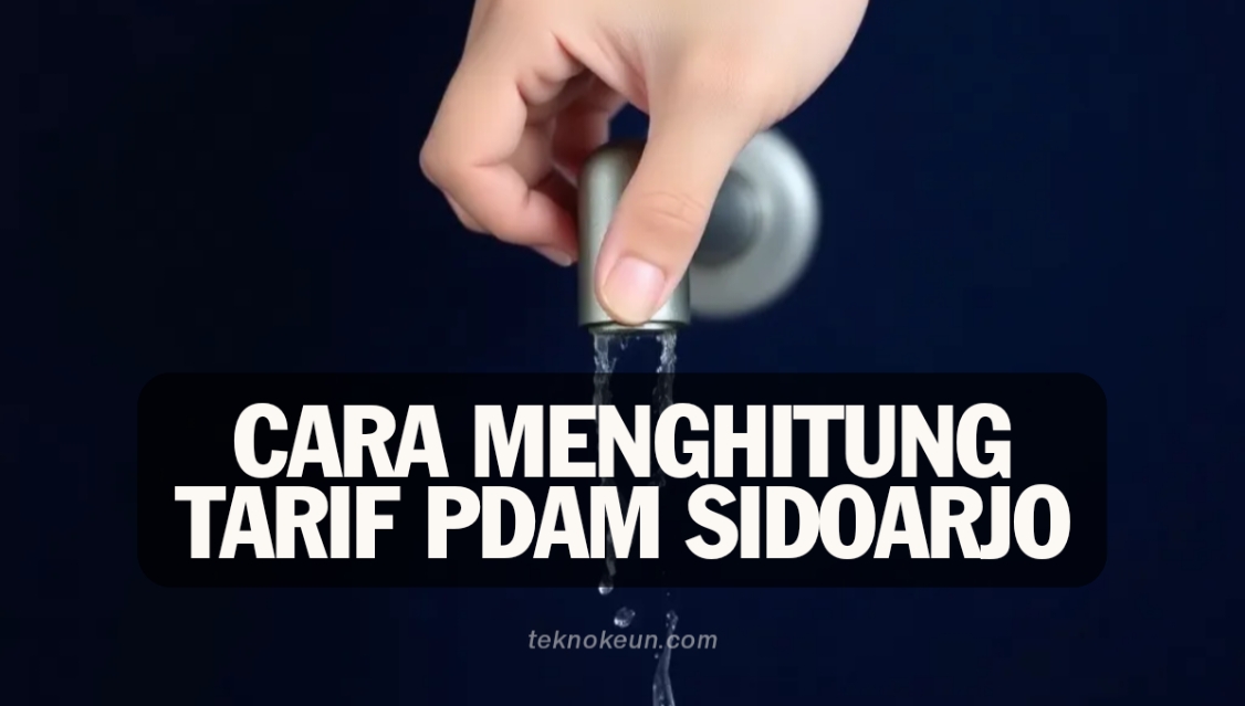 Cara Menghitung Tarif Pdam Sidoarjo