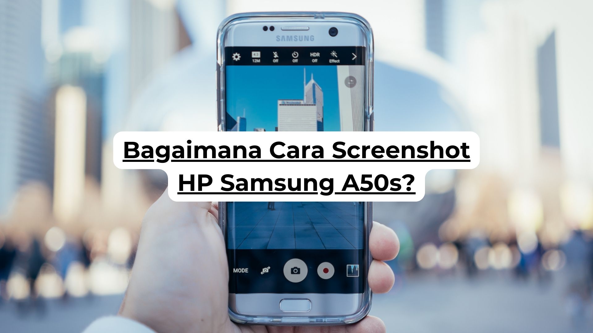 Bagaimana Cara Screenshot HP Samsung A50s?