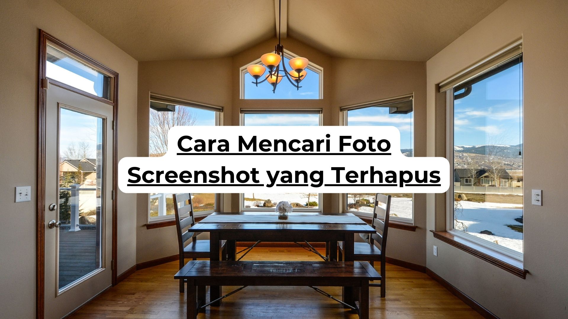 Cara Mencari Foto Screenshot yang Terhapus