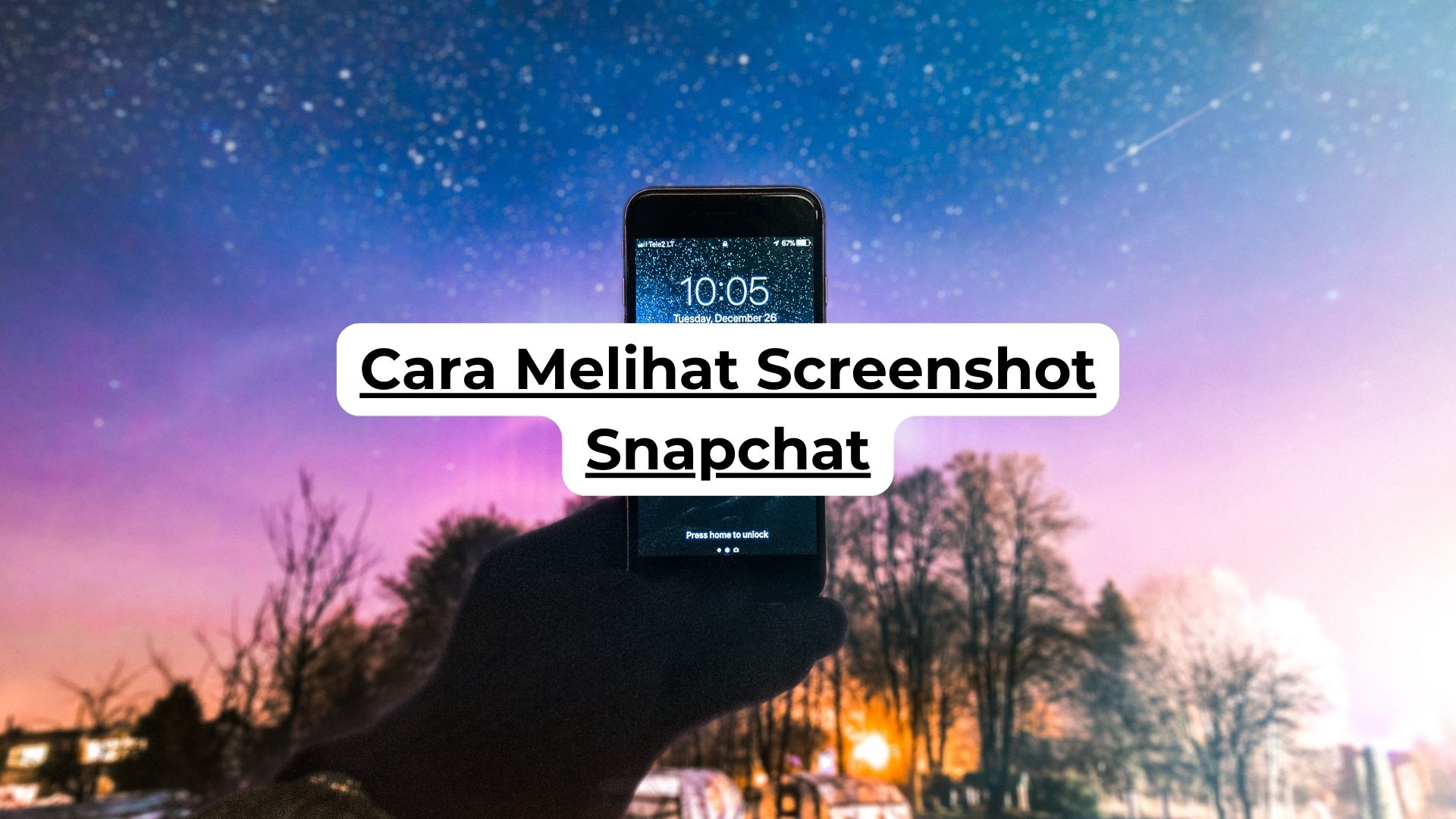 Cara Melihat Screenshot Snapchat