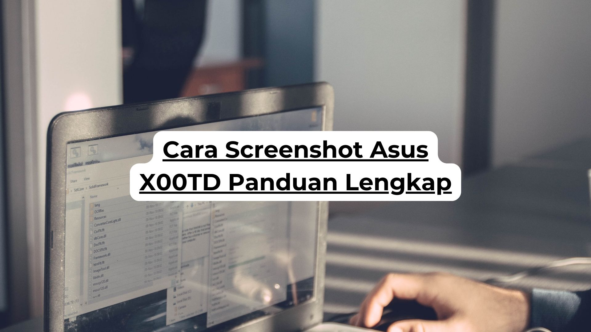 Cara Screenshot Asus X00TD Panduan Lengkap