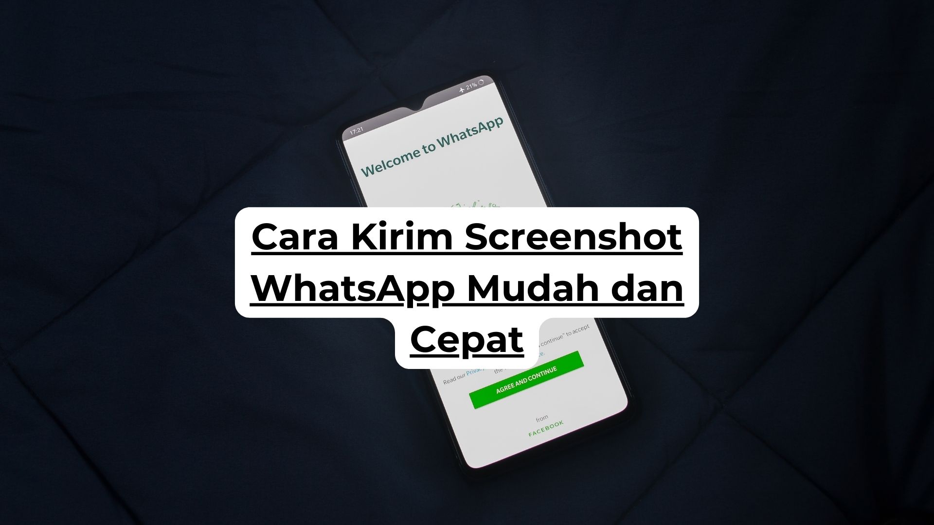 Cara Kirim Screenshot WhatsApp Mudah dan Cepat