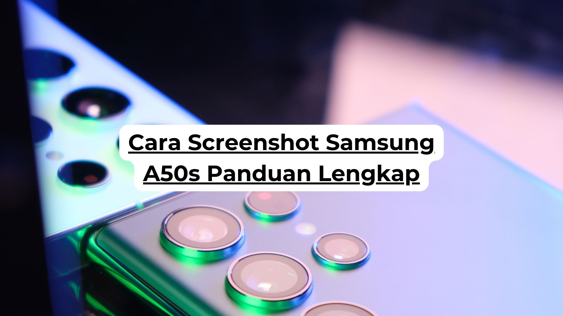 Cara Screenshot Samsung A50s Panduan Lengkap