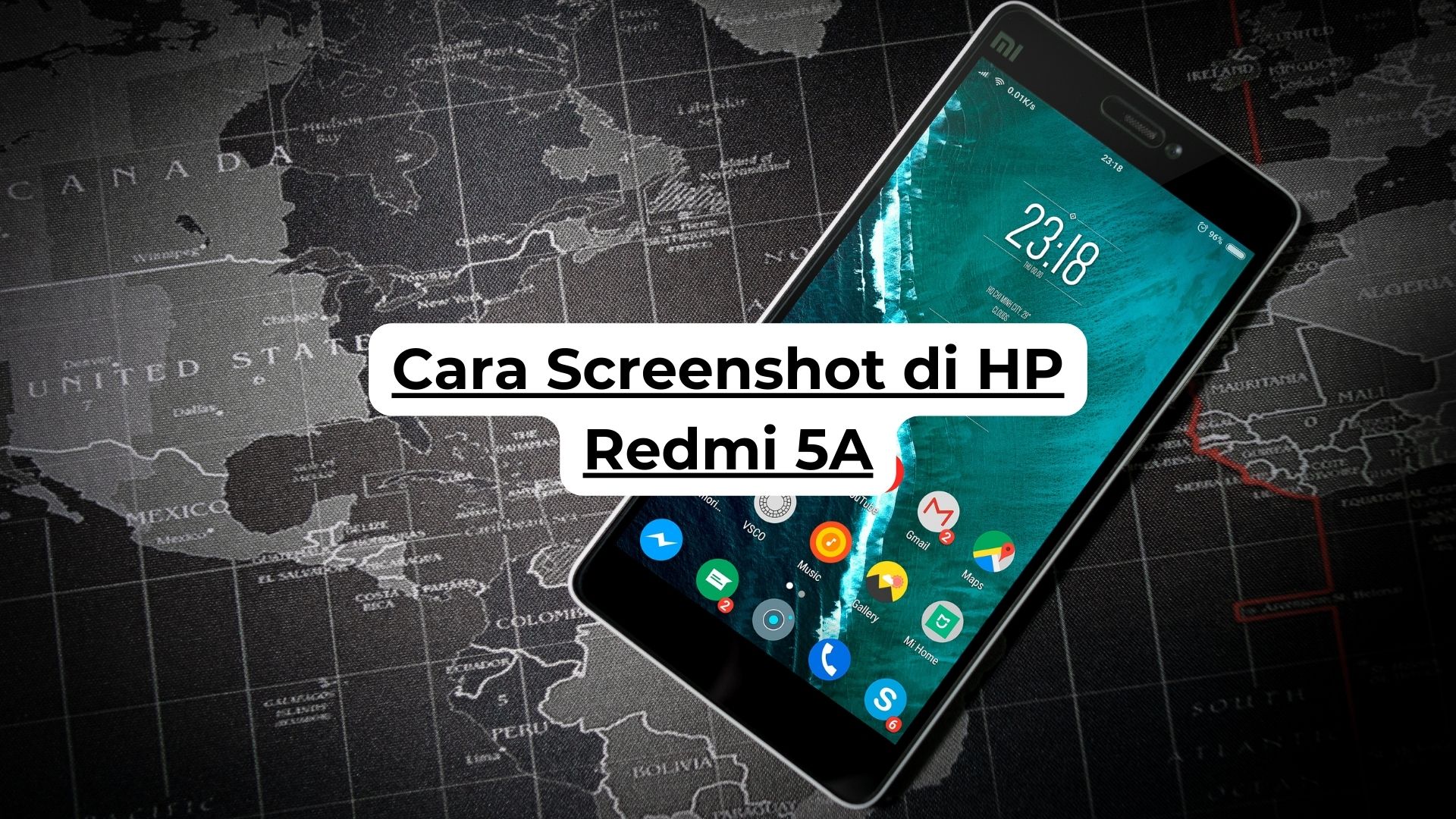 Cara Screenshot di HP Redmi 5A