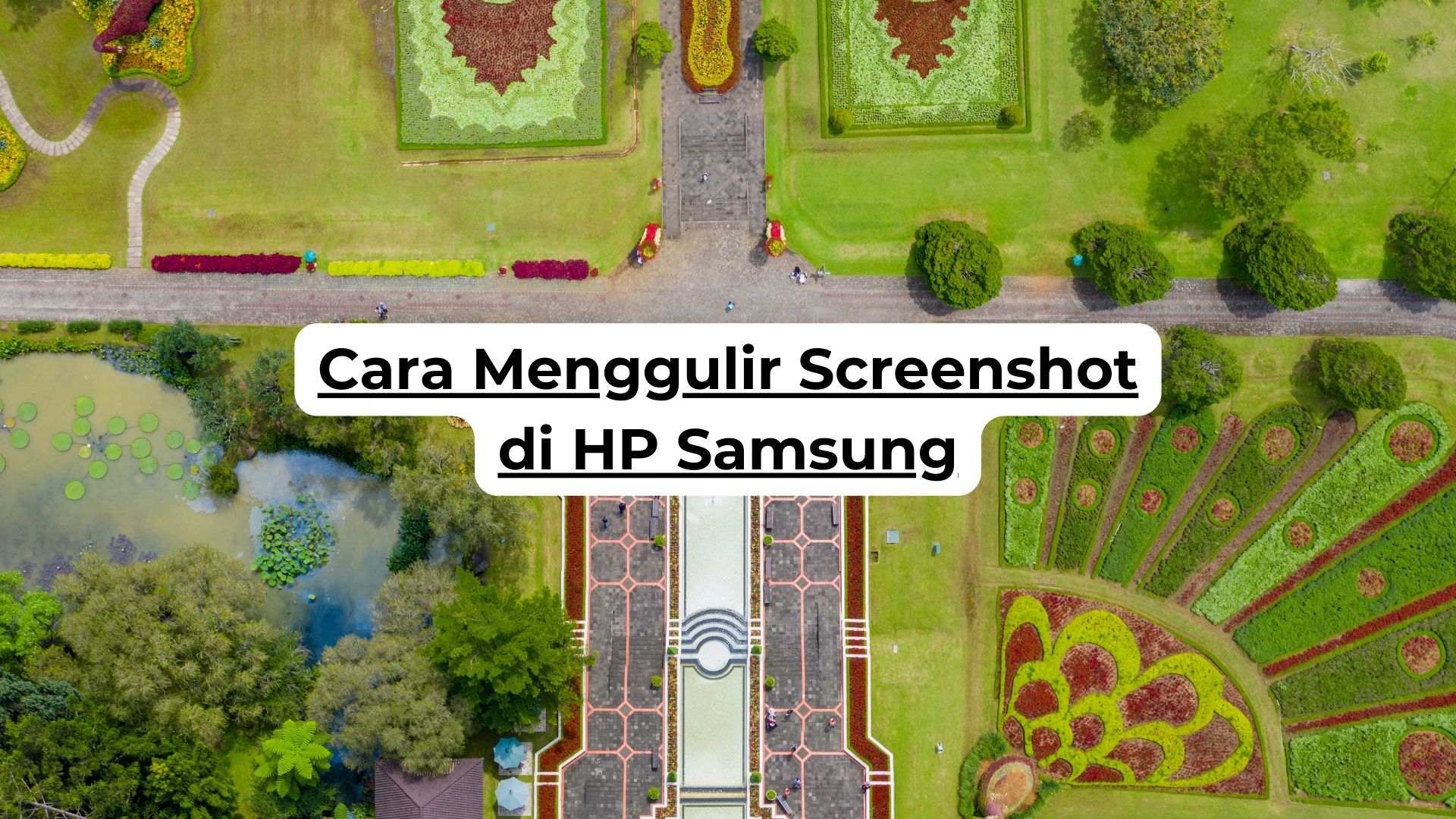 Cara Menggulir Screenshot di HP Samsung