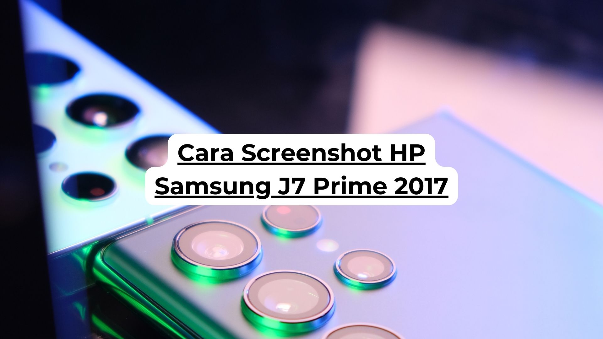 Cara Screenshot HP Samsung J7 Prime 2017