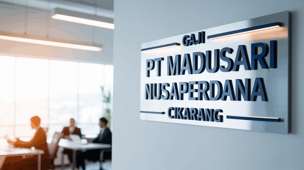 Pt Madusari Nusaperdana Cikarang