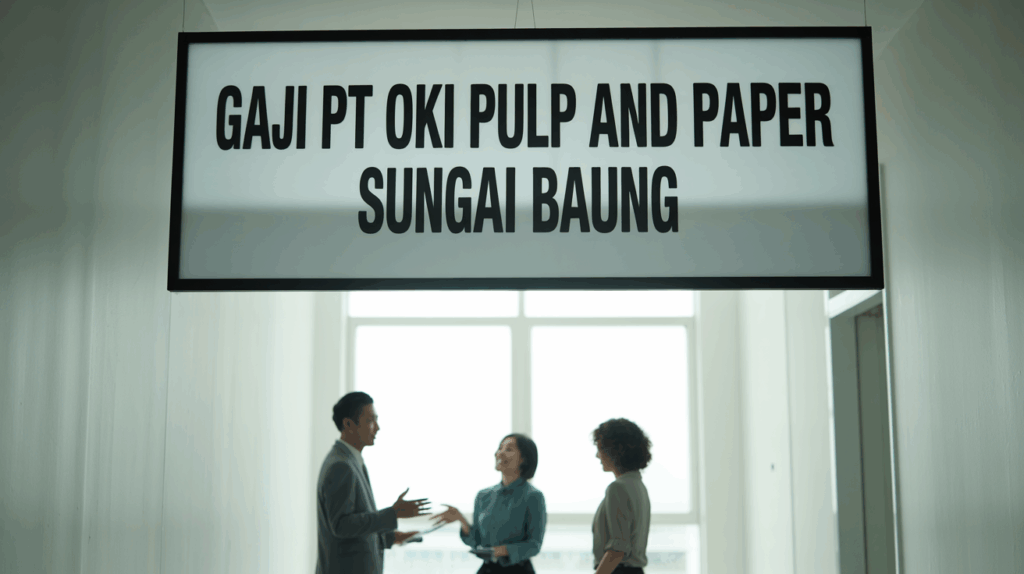 Gaji Pt Oki Pulp And Paper Sungai Baung