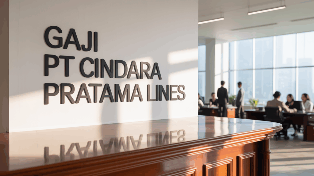 Gaji Pt Cindara Pratama Lines