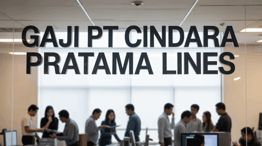 Gaji Pt Cindara Pratama Lines