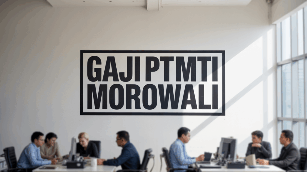 Gaji Pt Mti Morowali