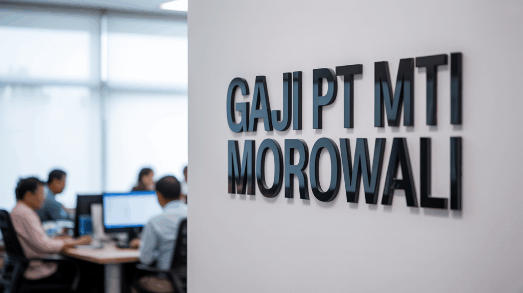 Gaji Pt Mti Morowali