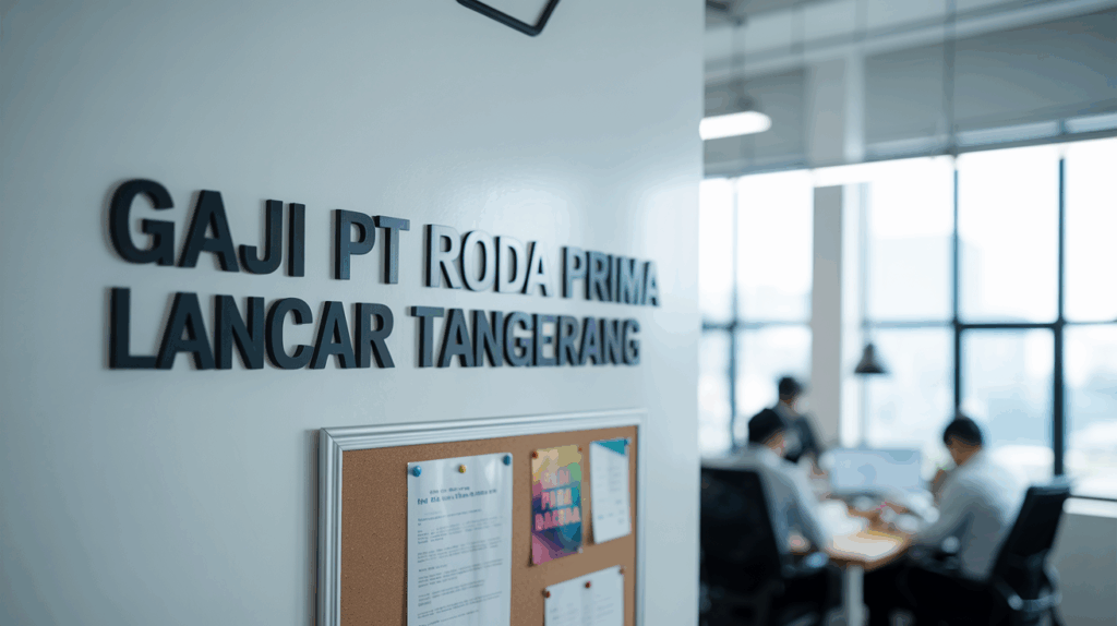 Gaji Pt Roda Prima Lancar Tangerang