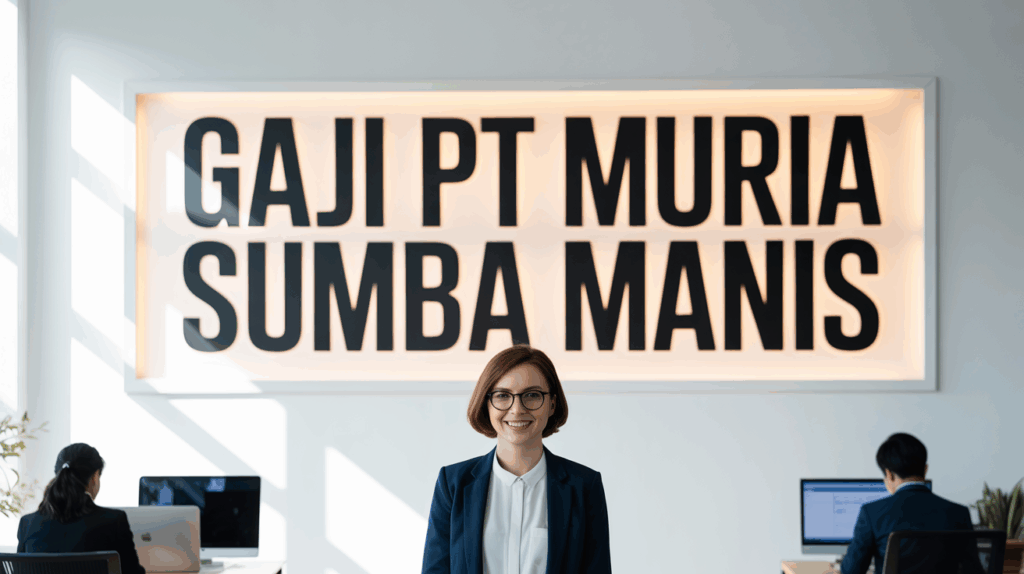Gaji Pt Muria Sumba Manis