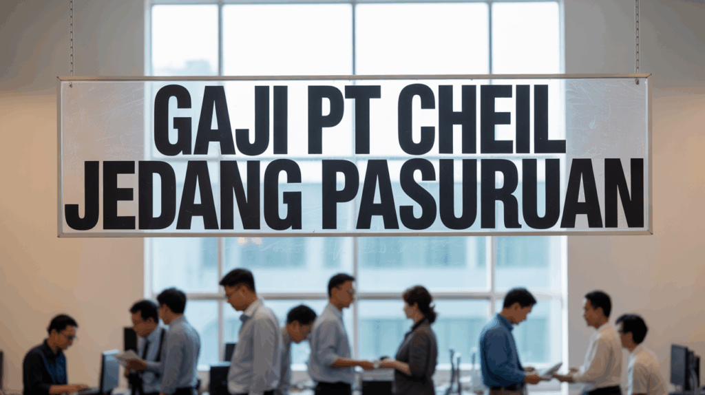 Gaji Pt Cheil Jedang Pasuruan