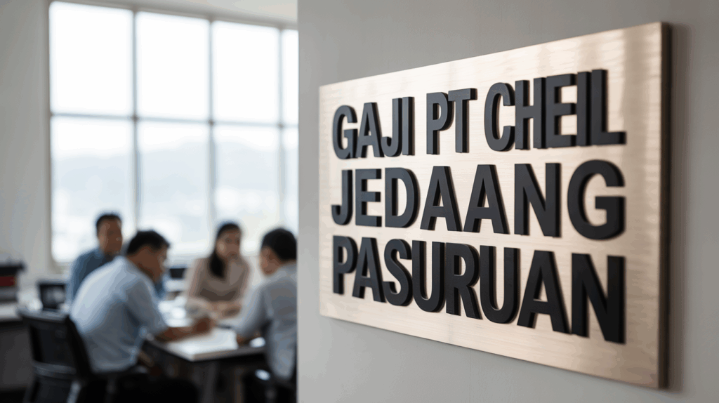 Gaji Pt Cheil Jedang Pasuruan