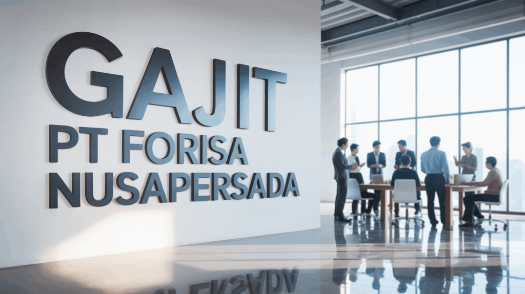 Gaji Pt Forisa Nusapersada