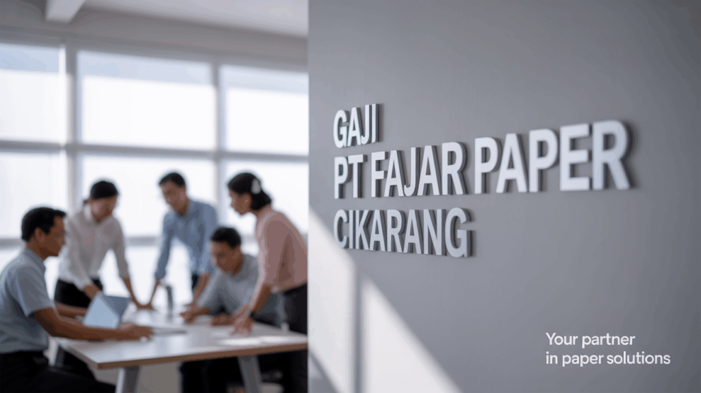 Pt Fajar Paper Cikarang