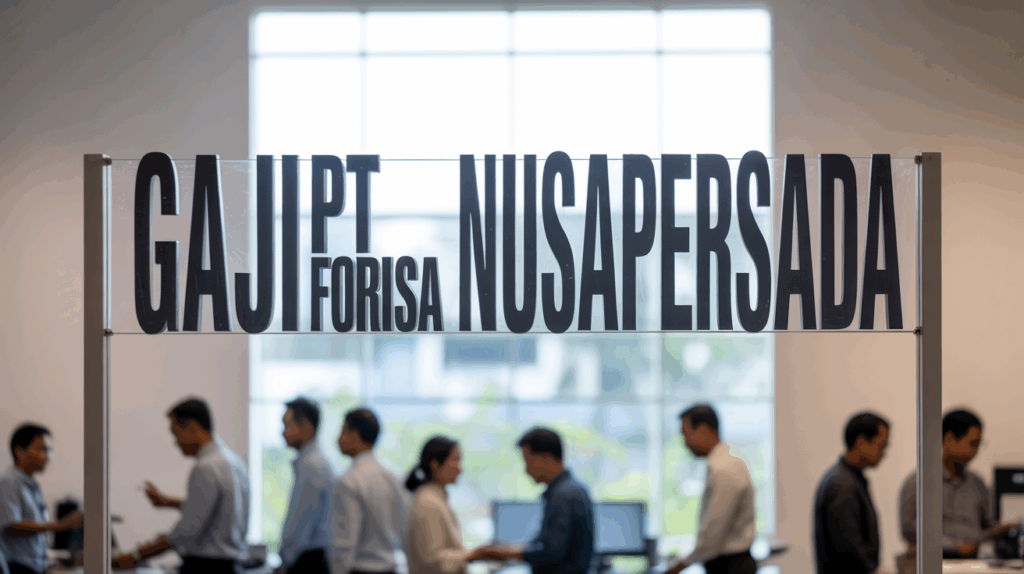 Gaji Pt Forisa Nusapersada
