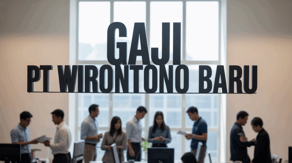 Gaji Pt Wirontono Baru