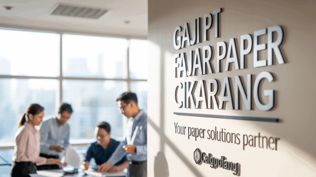 Pt Fajar Paper Cikarang