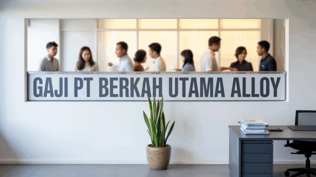 Gaji Pt Berkah Utama Alloy