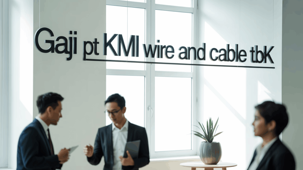 Pt Kmi Wire And Cable Tbk