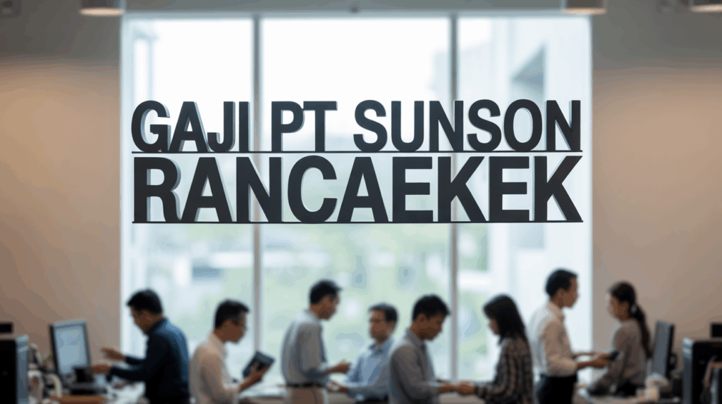 Gaji Pt Sunson Rancaekek