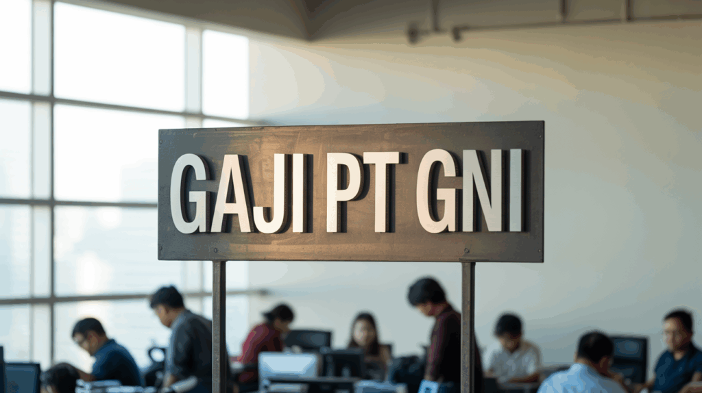 Gaji Pt Gni