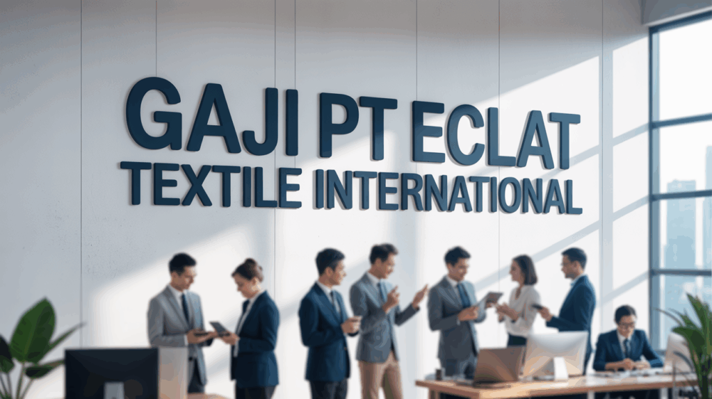 Gaji Pt Eclat Textile International