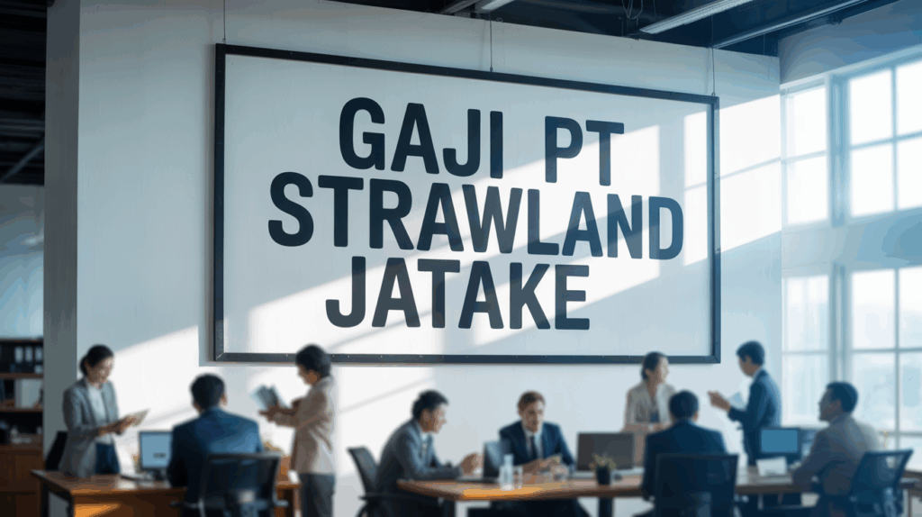 Gaji Pt Strawland Jatake
