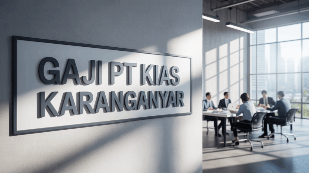Gaji Pt Kias Karanganyar