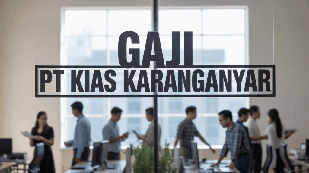 Gaji Pt Kias Karanganyar