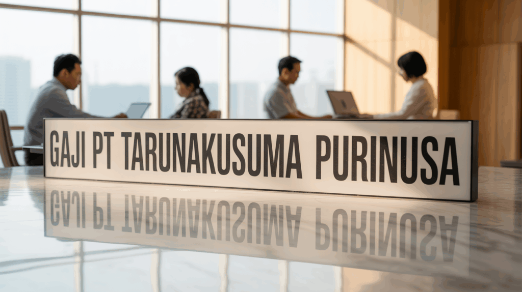 Gaji Pt Tarunakusuma Purinusa