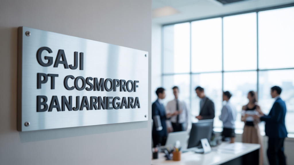 Gaji Pt Cosmoprof Banjarnegara