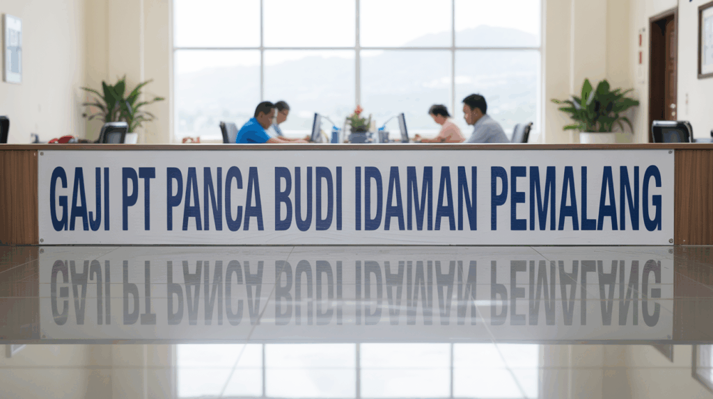 Gaji Pt Panca Budi Idaman Pemalang
