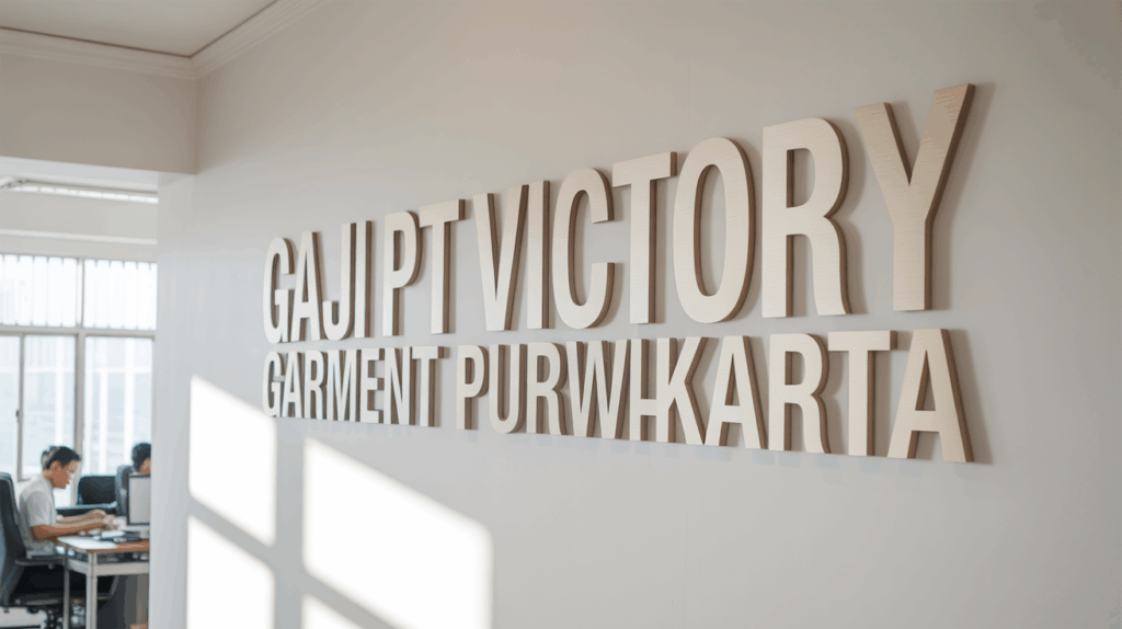 Gaji Pt Victory Garment Purwakarta