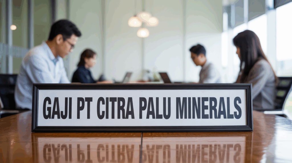 Gaji PT Citra Palu Minerals