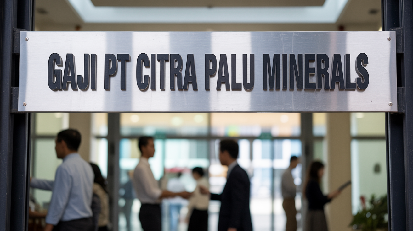 Gaji PT Citra Palu Minerals