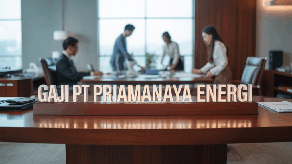 Gaji Pt Priamanaya Energi