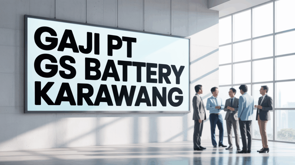 Gaji Pt Gs Battery Karawang