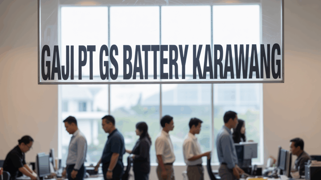 Gaji Pt Gs Battery Karawang