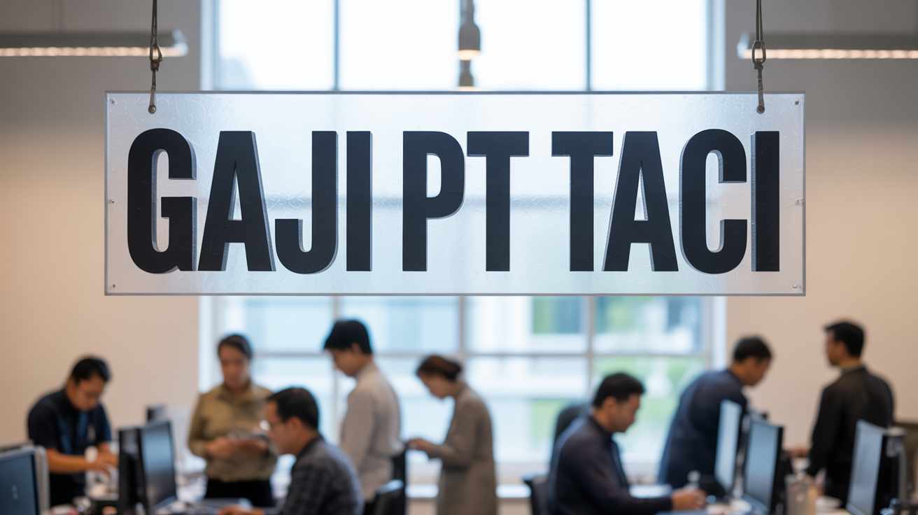 Gaji Pt Taci