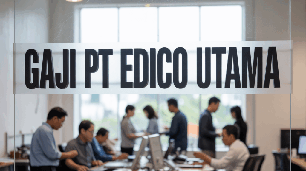 Gaji Pt Edico Utama
