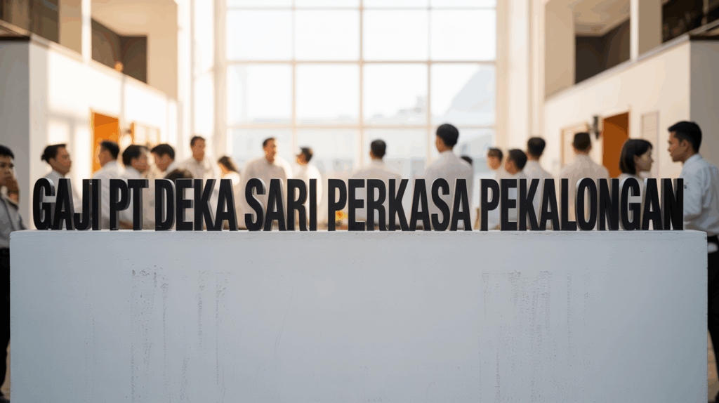 Gaji Pt Deka Sari Perkasa Pekalongan