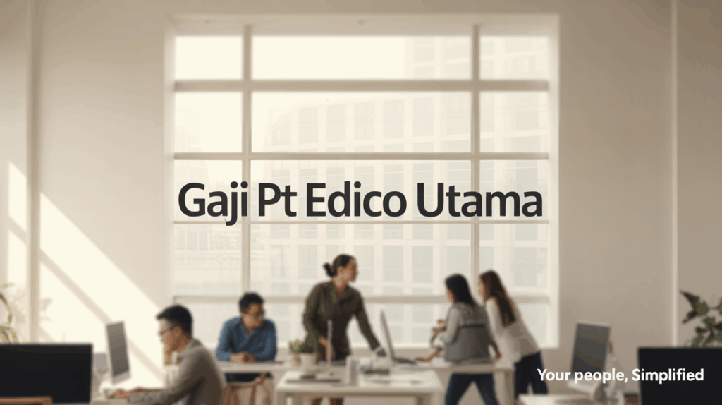 Gaji Pt Edico Utama