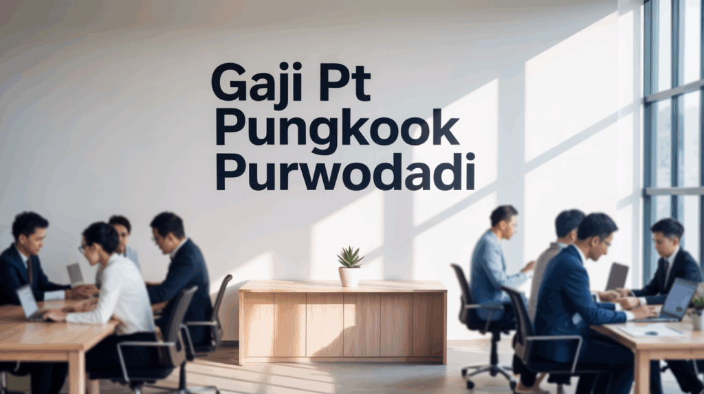 Gaji Pt Pungkook Purwodadi