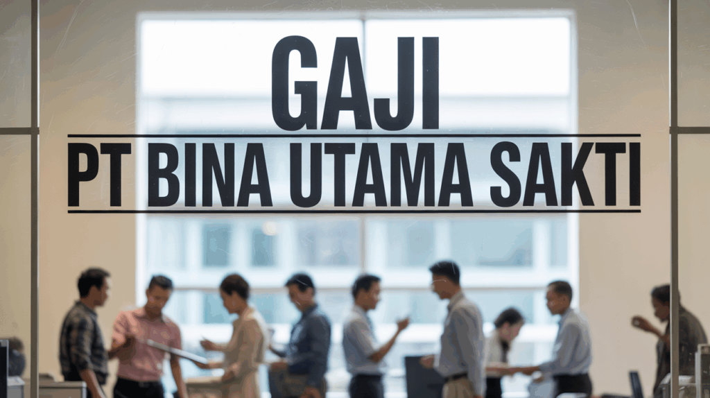 Gaji Pt Bina Utama Sakti