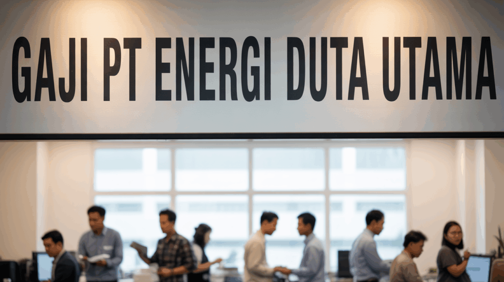Gaji Pt Energi Duta Utama