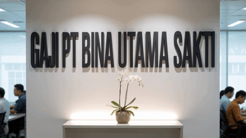 Gaji Pt Bina Utama Sakti